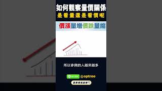 如何觀察量價關係 ? 是先看量還是看價呢 ? #shorts