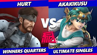 Smash Awesome - Hurt (Snake) Vs. Akakikusu (Hero) Smash Ultimate - SSBU