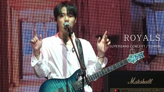 190824 슈퍼밴드 수원 콘서트 7PM - 모네 Royals (자이로 focus)