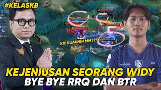 BYE BYE RRQ DAN BTR !! KEJENIUSAN SEORANG WIDY DALAM NGAMBIL KEPUTUSAN !! #kelaskb