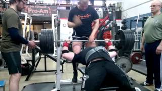 Jani-Pekka Eirala RAW bench press 240kg@110