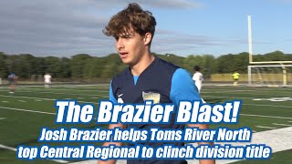 Toms River North 1 Central Reg. 0 | Boys Soccer | Josh Brazier Goal | TRN clinches division title!