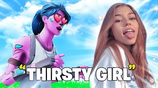 I found a Thirsty E-GIRL In FORTNITE...