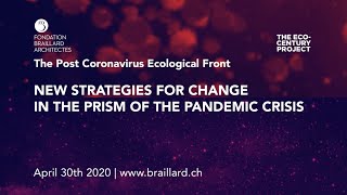Post Coronavirus Ecological Front | New strategies for change in the prism of the pandemic crisis