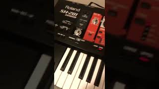 Roland SH-201 Demonstration