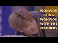 Wonwoo Being Wonwoo with The Members (SEVENTEEN)