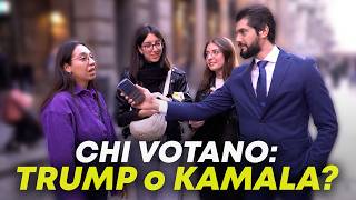 Chi Voterebbero I Giovani Italiani: Trump o Kamala?