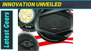 Gravity SGR654 6.5 Inch 4-Way Car Audio Speakers - Discover the Best in Vehicle Sound Quality!