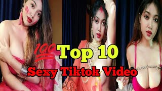 🔞+ Lovely Ghosh Hot Top 10 pic Tiktok  Video Call Me Sherni 👙