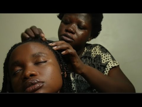 Asmr Intense Head Scratching Gum Chewing Barcihairasmr Youtube