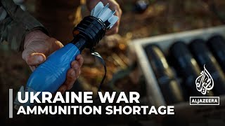 Ukraine ammunition shortage: US and European aid stalls
