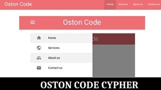 How to create a Simple and Responsive Sidenav