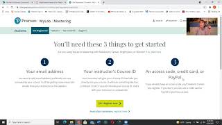 How to register with Pearson