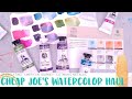 Cheap Joes Watercolor Haul- Swatching New Colors