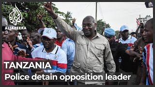 Tanzania’s Chadema party says leader Freeman Mbowe arrested