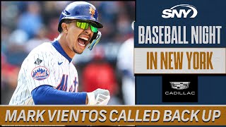 Mets calling Mark Vientos back up, how will this impact New York? | Baseball Night in NY | SNY