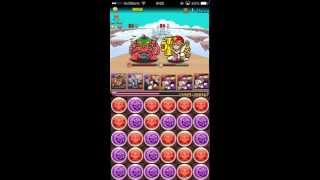 【パズドラ】ビックリマンコラボ 地獄級 呂布x赤ソニアPT 周回用