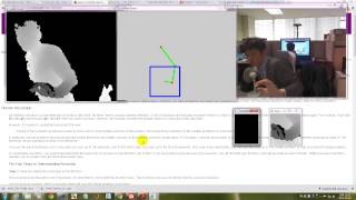 HandMouse using Kinect SDK / OpenCV