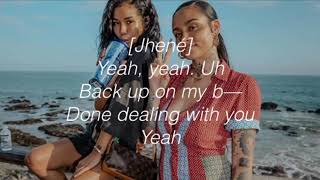 Jhené Aiko- B.S. Remix (Lyrics) ft. Kehlani