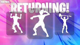 RARE EMOTES COMING BACK!