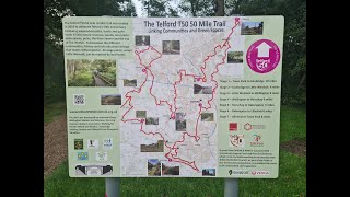 The Telford T50 Trail, Stage One: Telford Town Park to Ironbridge