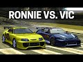 NFS Most Wanted - RONNIE vs. VIC Full Race