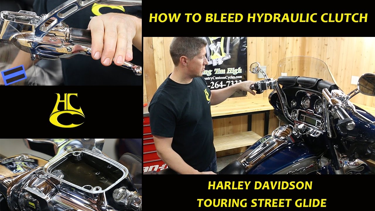 How To Bleed Hydraulic Clutch Harley Davidson Touring Street Glide ...