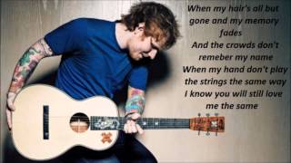 Ed Sheeran - Thinknig out loud [Lyrics]