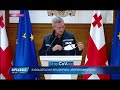 პაატა იმნაძე ბრიფინგზე ქართული წარმოების პირბადით მივიდა