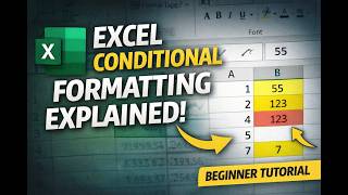 Excel Conditional Formatting in 5 Minutes (Highlight Data Automatically)
