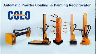 COLO Automatic powder coating reciprocator types.