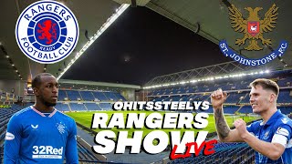 Rangers FC 1-0 St Johnstone | *Live* watch along & reaction