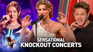 KNOCKOUT Performances That Are Truly Like CONCERTS on The Voice
