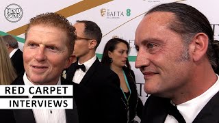 Jonathan Redmond and Matt Villa BAFTAs 2023 Red Carpet Interview - Editing Elvis