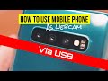 HOW TO USE MOBILE PHONE AS USB WEBCAM FOR PC ZOOM CALLS | HIGH QUALITY USB WEBCAM USING SMARTPHONE