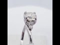 $6500 14k center diamond 0.67ct side diamond 0.55ct ring