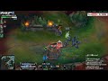 jungle rengar 텐션주의 1레벨부터 시작된 치열한 전투.