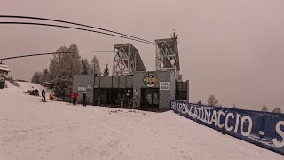 DISCESA INTEGRALE INVERNALE DELLA FUNIVIA VIGO - CIAMPEDIE