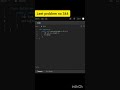 Reverse string | Leetcode problem solving #leetcode #java #shots