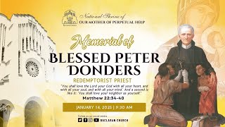 Baclaran Church:  Memorial of Blessed Peter Donders, Priest