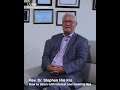 How to listen with interest  and meeting tips | Rev. Dr. Stephen Hre Kio