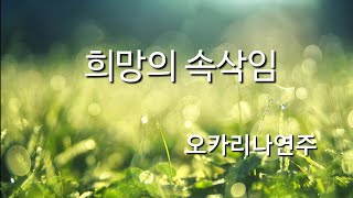 희망의 속삭임(Whispering Hope)   / 가사 / 오카리나 2중주