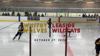 2024-10-27 Whitby Wolves U15B at Leaside Wildcats