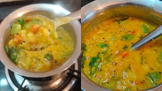 Ridge Gourd Dal|Beerakaya Pappu|Heerekay Thovvi|Dal Recipes|