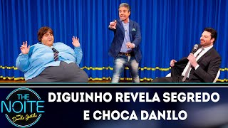 Diguinho revela segredo e choca Danilo | The Noite (25/04/19)