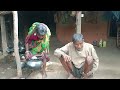 rural poor grandma cooking vegetable curry in their traditional method actual village life india