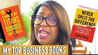 MY TOP BUSINESS BOOKS FOR ENTREPRENEURS TO READ
