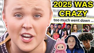 2025 WAS A MESS ... celebrity breakups, scandals + shocking moments exposed (year teacap)