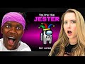 REACTING TO SIDEMEN AMONG US JESTER ROLE