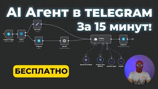 Как создать AI-ассистента в Telegram за 15 минут! Без кода и заморочек